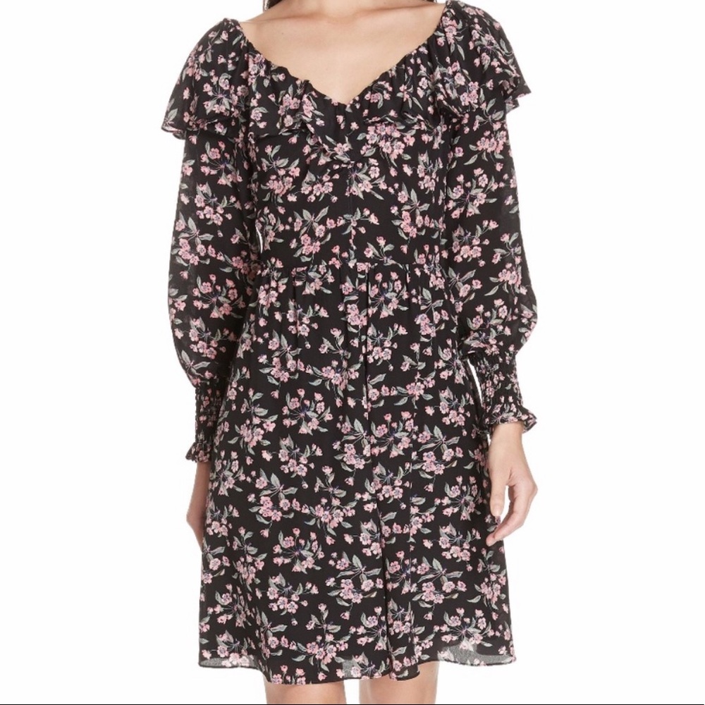 Rebecca Taylor wild ruffle dress